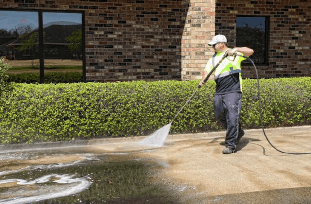 commercial concrete cleaning in high point